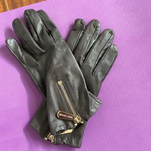 Michael Kors leather gloves